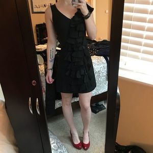 Party dress with ruffles